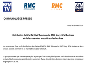 Suscriptores gratuitos, aquí está cómo ver BFMTV y RMC después de la medianoche de esta noche Suscriptores gratuitos, aquí está cómo ver BFMTV y RMC después de la medianoche de esta noche