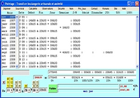 POINTAGE HORAIRE