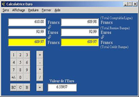 Calculatrice Euro