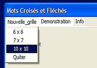 Logiciel de Mots Croisés et Fléchés