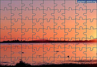Puzzle Coucher de Soleil Palavas