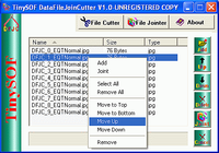 TinySOF DataFileJoinCutter