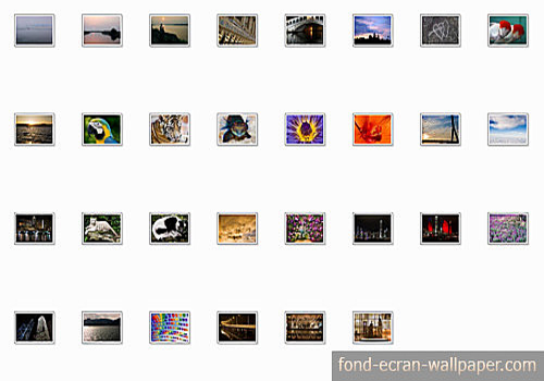Aperçu de 30 Fonds d'Ecran PDF Volume 1