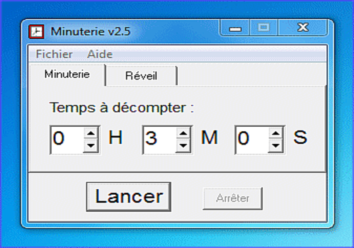 Aperçu de Minuterie
