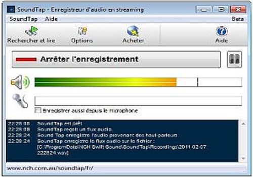 Télécharger SoundTap - Enregistreur audio de streaming