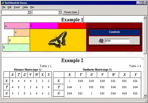 Aperçu de RichView (C++Builder version)