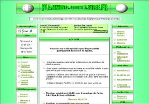Aperçu de Calendrier programmable