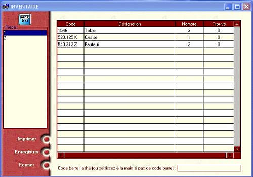 Comparer "Inventaire" avec d'autre logiciels Comparer "Inventaire" avec d'autre logiciels