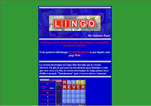 Aperçu de Lingo