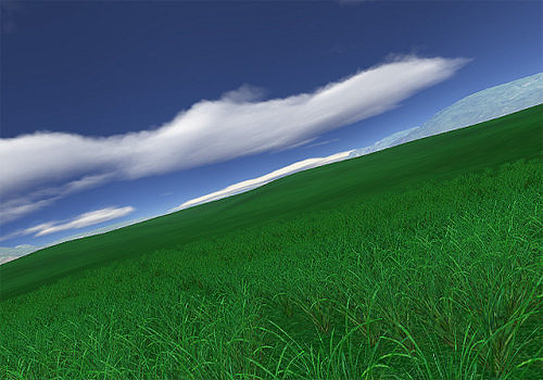 Aperçu de Green Fields 3D screensaver