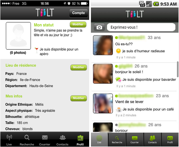application android rencontre gay