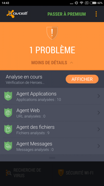 Coupons sur certains sites avec avast