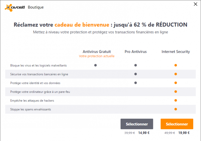 avast gratuit avis