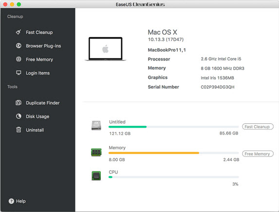 LES ALTERNATIVES À CCLEANER EaseUS%20CleanGenius-screen