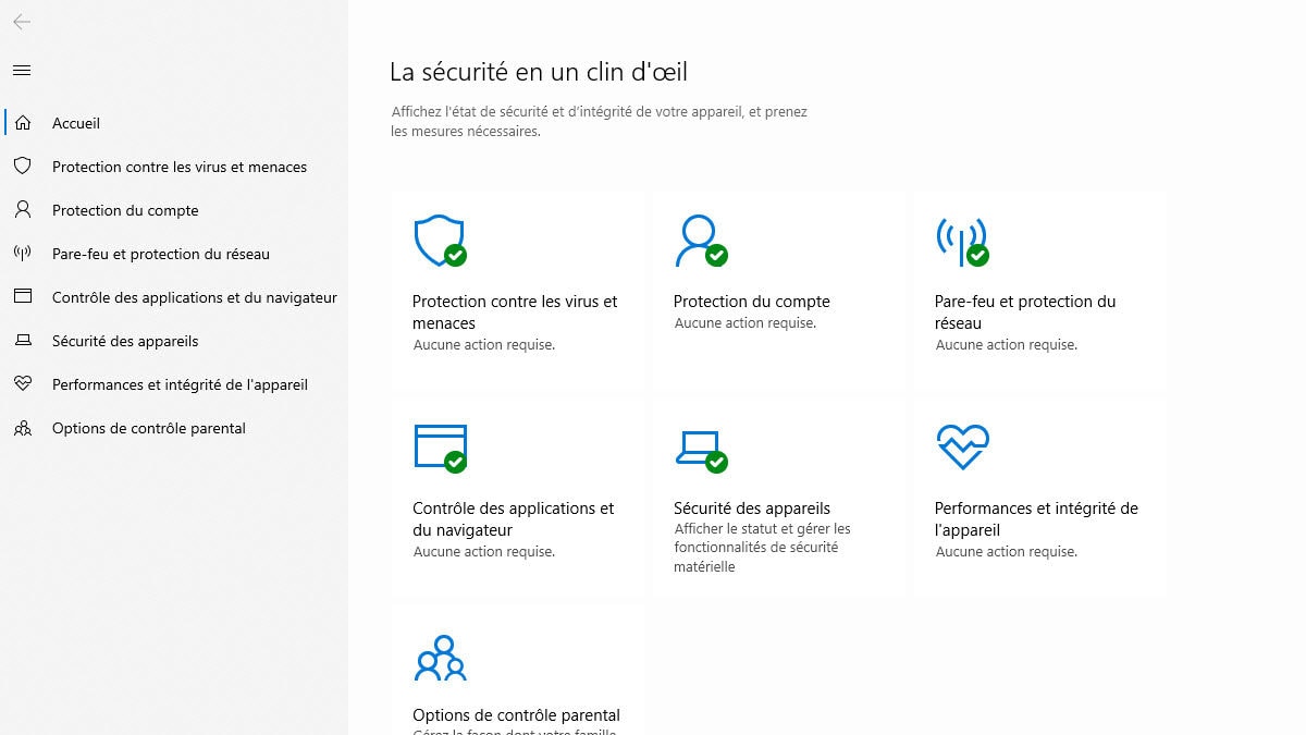 Test antivirus gratuit : Windows Defender