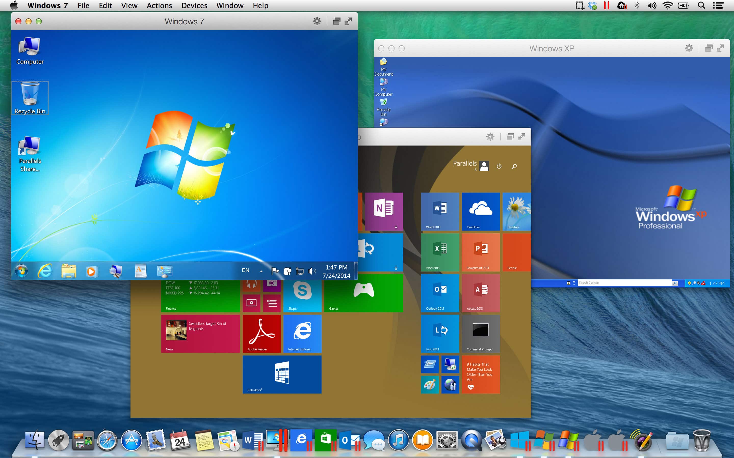 Les solutions de virtualisation pour Windows et OS X