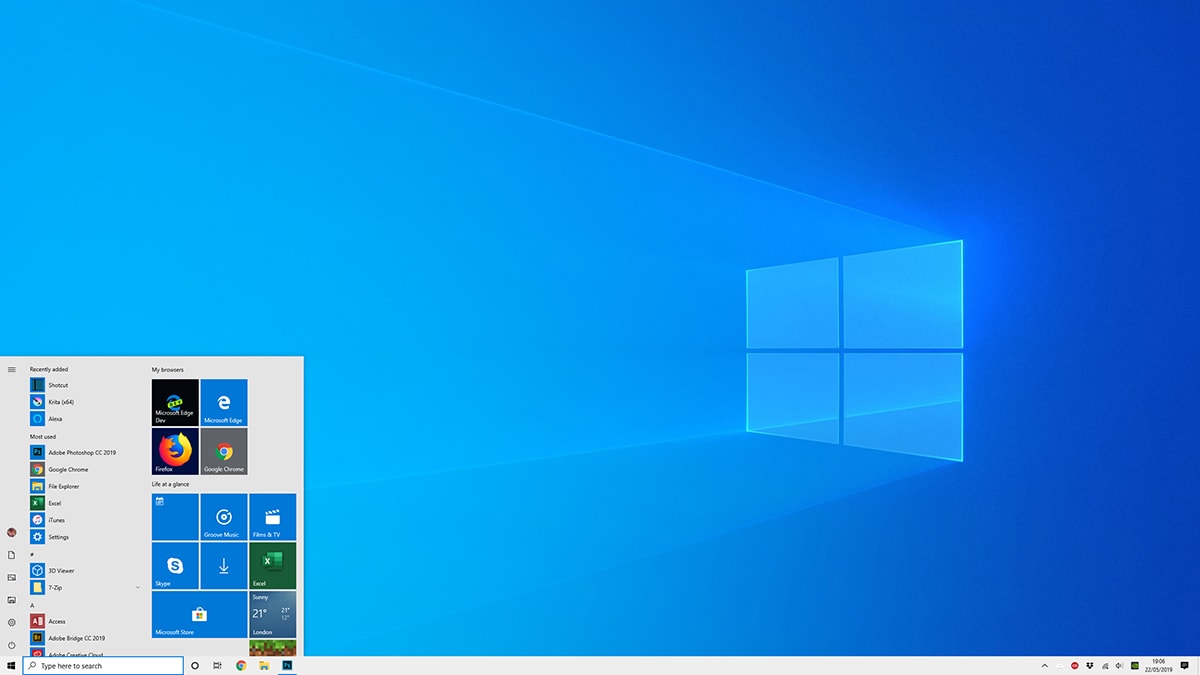 Le support de Windows 10 1903 se terminera en décembre 2020