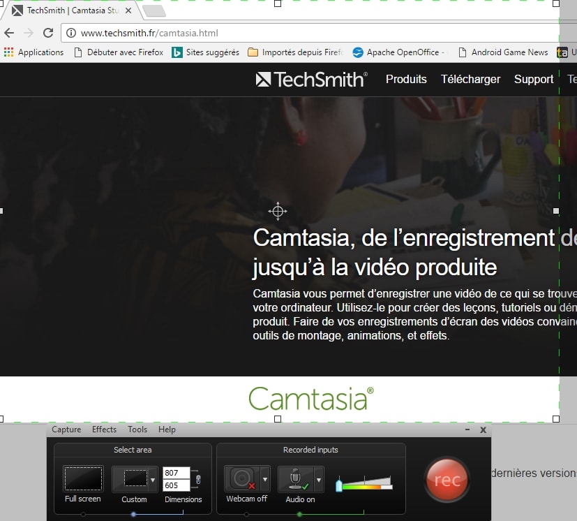 Test de Camtasia : un logiciel de capture vidéo complet