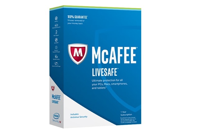 Test antivirus : McAfee LiveSafe 2017