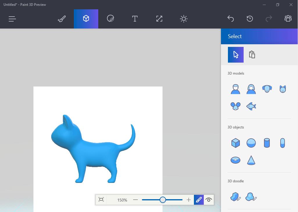 Comment utiliser le nouveau Paint 3D ?