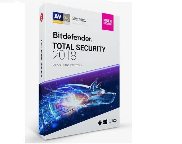 Test antivirus : Bitdefender Total Security 2018