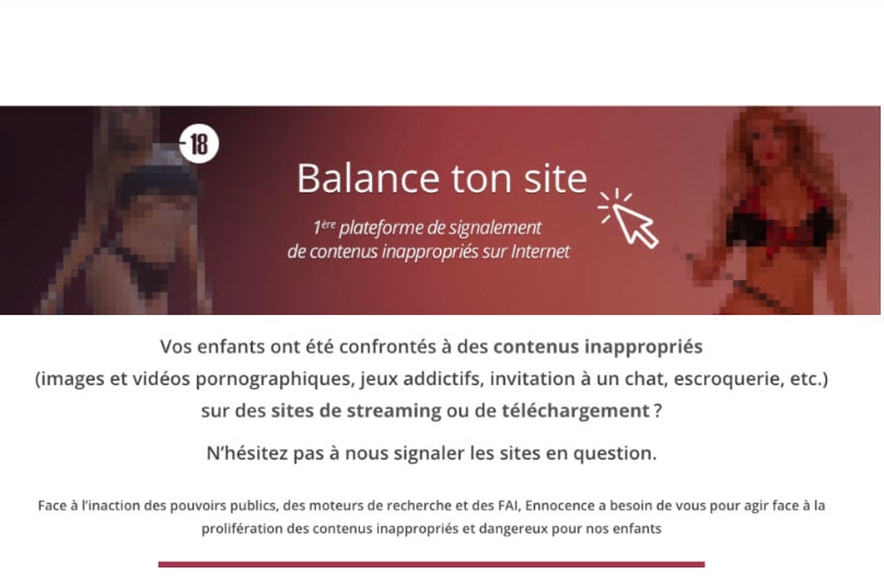 Sites de streaming et contenus inappropriés : balancetonsite veut faire le ménage