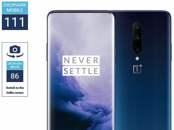 Le OnePlus 7 Pro obtient la note de 111 sur DxoMark