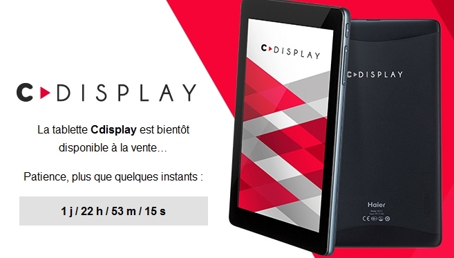 CDisplay: Cette tablette à 49 € va ébranler Amazon