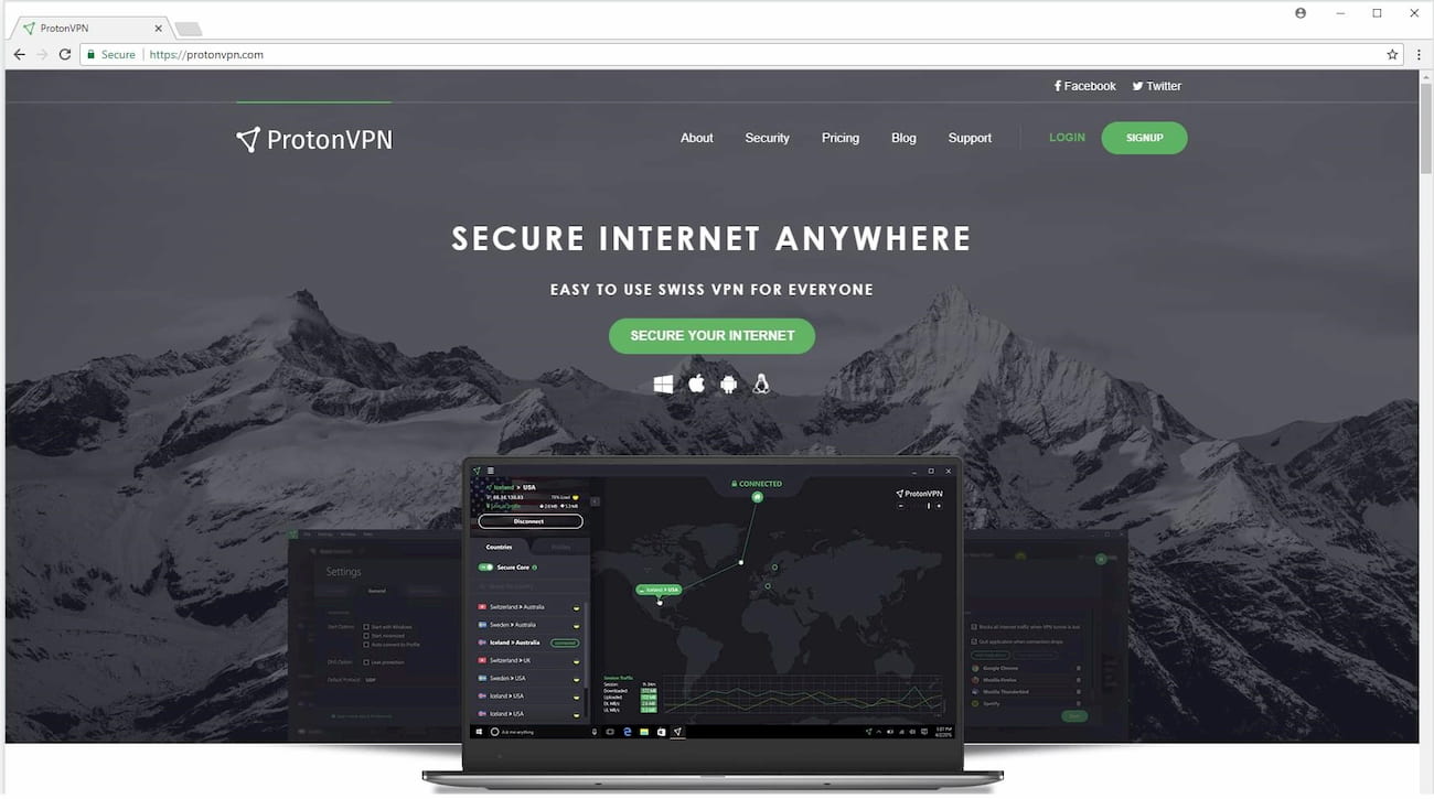 Test de ProtonVPN Free : un VPN gratuit illimité et fiable ?