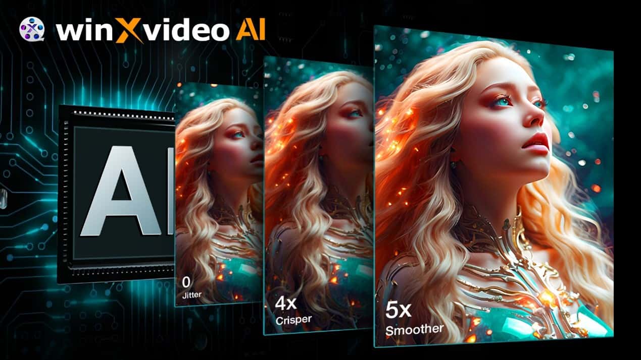 Winxvideo AI : Convertissez et améliorez facilement vos vidéos et images