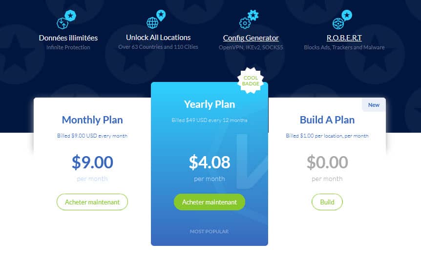 Windscribe Pricing