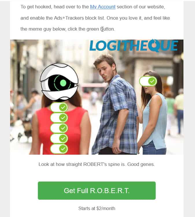 Windscribe account