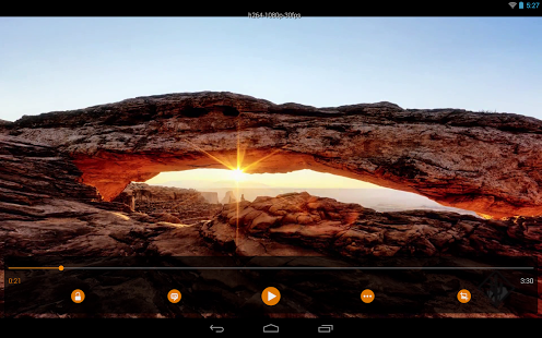 Capture d'écran VLC for Android