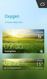 Capture d'écran Samsung Galaxy Style Widget