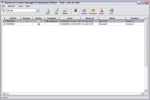 Capture d'écran Advanced Contact Manager Personal Capture d'écran Advanced Contact Manager Personal