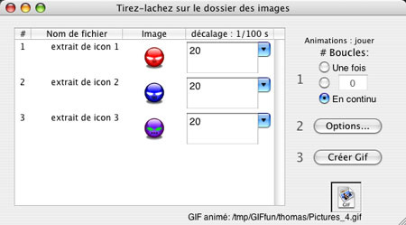 Capture d'écran GIFfun Capture d'écran GIFfun