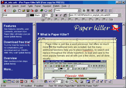 Capture d'écran Paper Killer