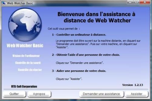 Capture d'écran Web Watcher Capture d'écran Web Watcher