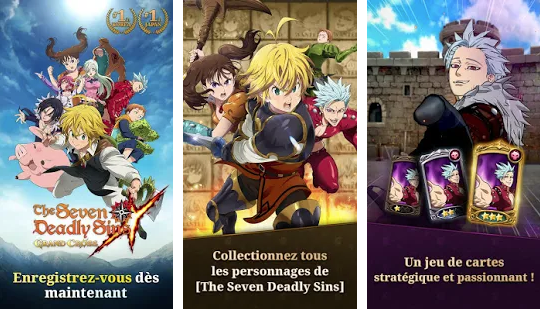 Capture d'écran The Seven Deadly Sins: Grand Cross Android Capture d'écran The Seven Deadly Sins: Grand Cross Android