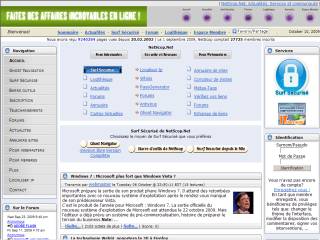 Capture d'écran Surf Anonyme NetScop Capture d'écran Surf Anonyme NetScop