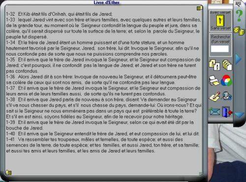 Capture d'écran Livre des Mormons Capture d'écran Livre des Mormons