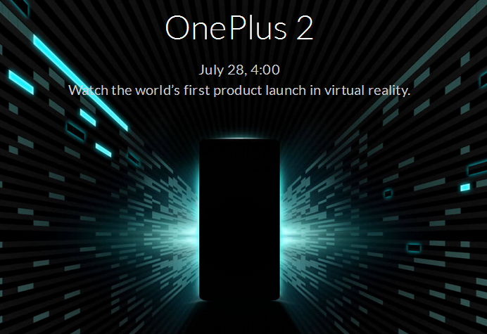 Capture d'écran OnePlus 2 Launch Android