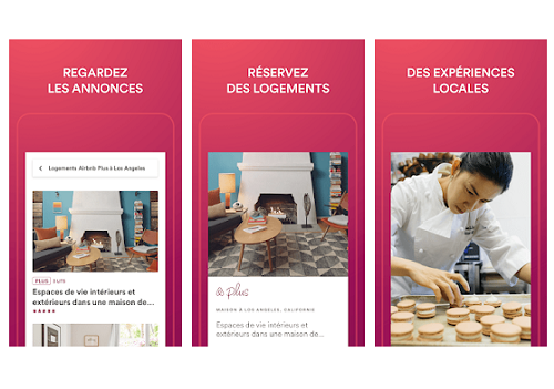 Capture d'écran Airbnb iOS Capture d'écran Airbnb iOS