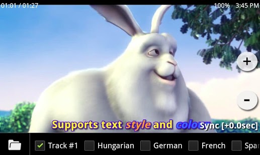 Capture d'écran MX Player Pro