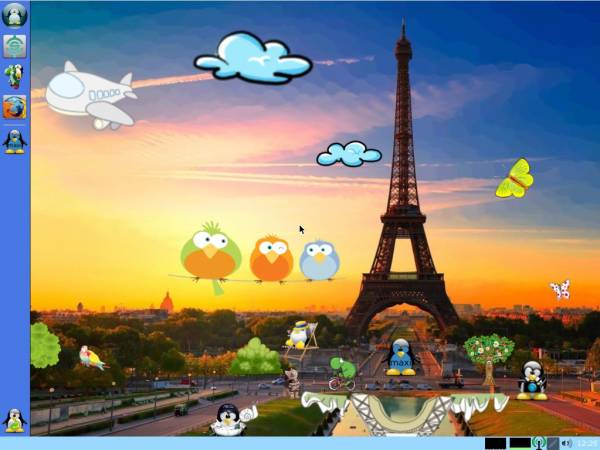 Capture d'écran PrimTux Eiffel Capture d'écran PrimTux Eiffel