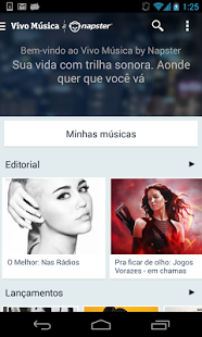 Capture d'écran Vivo Música by Napster
