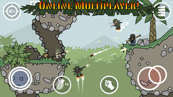 Capture d'écran Doodle Army 2 : Mini Militia