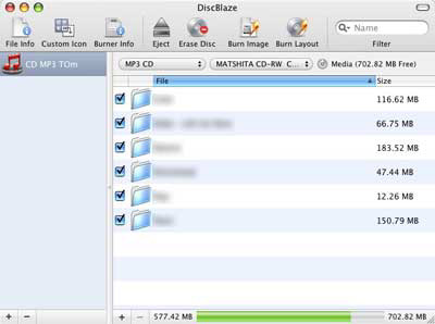 Capture d'écran Discblaze Capture d'écran Discblaze