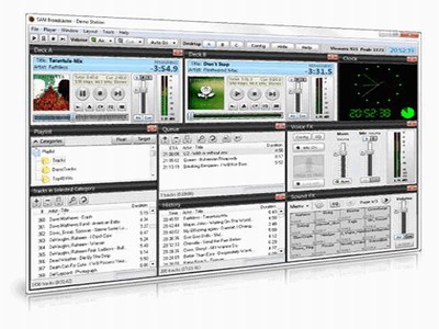 Capture d'écran SAM Broadcaster PRO 2019.1 Capture d'écran SAM Broadcaster PRO 2019.1