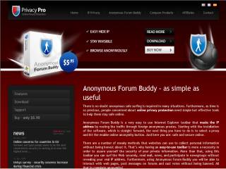 Capture d'écran Anonymous Forum Buddy Capture d'écran Anonymous Forum Buddy